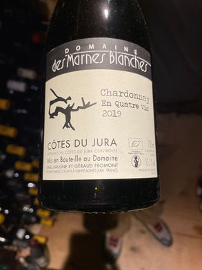 2019 Domaine des Marnes Blanches Chardonnay Côtes du Jura En quatre vis (750ml)