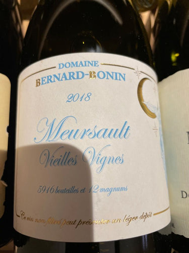 2018 Domaine Bernard Bonin Meursault Vielles Vignes (750ml)