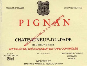 2001 Chateau Rayas Chateauneuf-du-Pape Pignan (750ml)