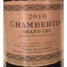 2010 Domaine Philippe Charlopin Chambertin (750ml)