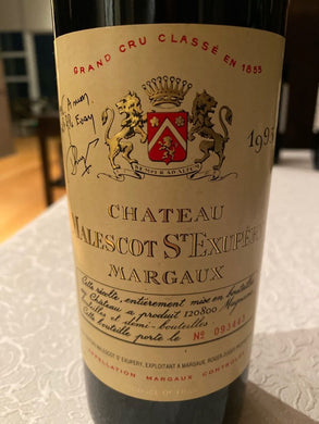 1995 Château Malescot St. Exupéry, Margaux (750ml)