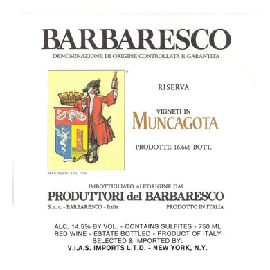 2017 Produttori del Barbaresco Barbaresco Muncagota (750ml)