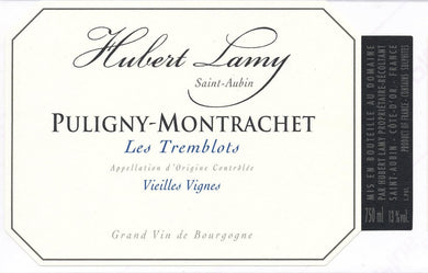 2014 Domaine Hubert Lamy Puligny-Montrachet Les Tremblots (750ml)