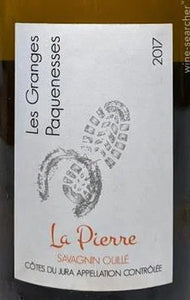 2017 Les Granges Paquenesses (Loreline Laborde) Savagnin La Pierre (750ml)