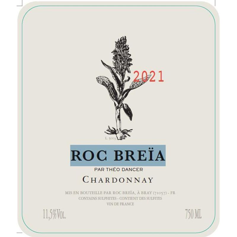 2021 Roc Breïa Chardonnay (750ml)