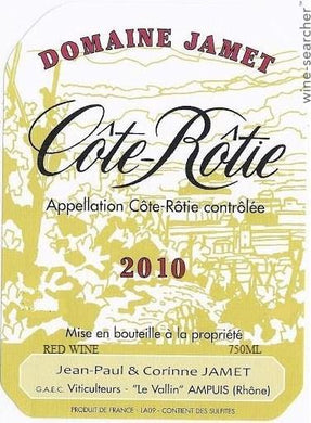 2010 Domaine Jean-Paul Corinne & Loïc Jamet Côte-Rôtie (375ml)