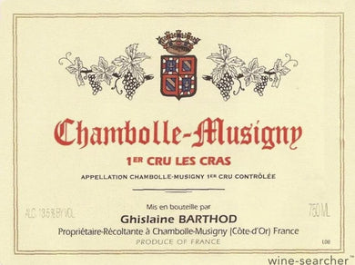 2005 Domaine Ghislaine Barthod Chambolle-Musigny 1er Les Cras (1500ml)