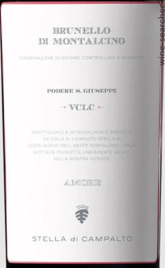2016 San Giuseppe Brunello di Montalcino Stella di Campalto VCLC (750ml)