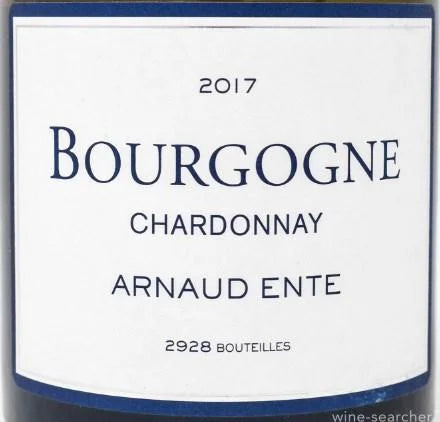 2017 Arnaud Ente Bourgogne Blanc (750ml)