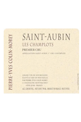 2022 Pierre-Yves Colin-Morey Saint Aubin Champlots (750ml)