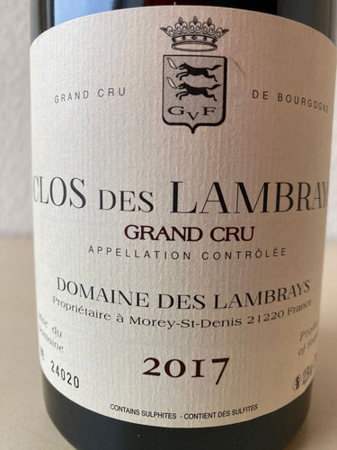 2017 Domaine des Lambrays Clos des Lambrays (750ml)