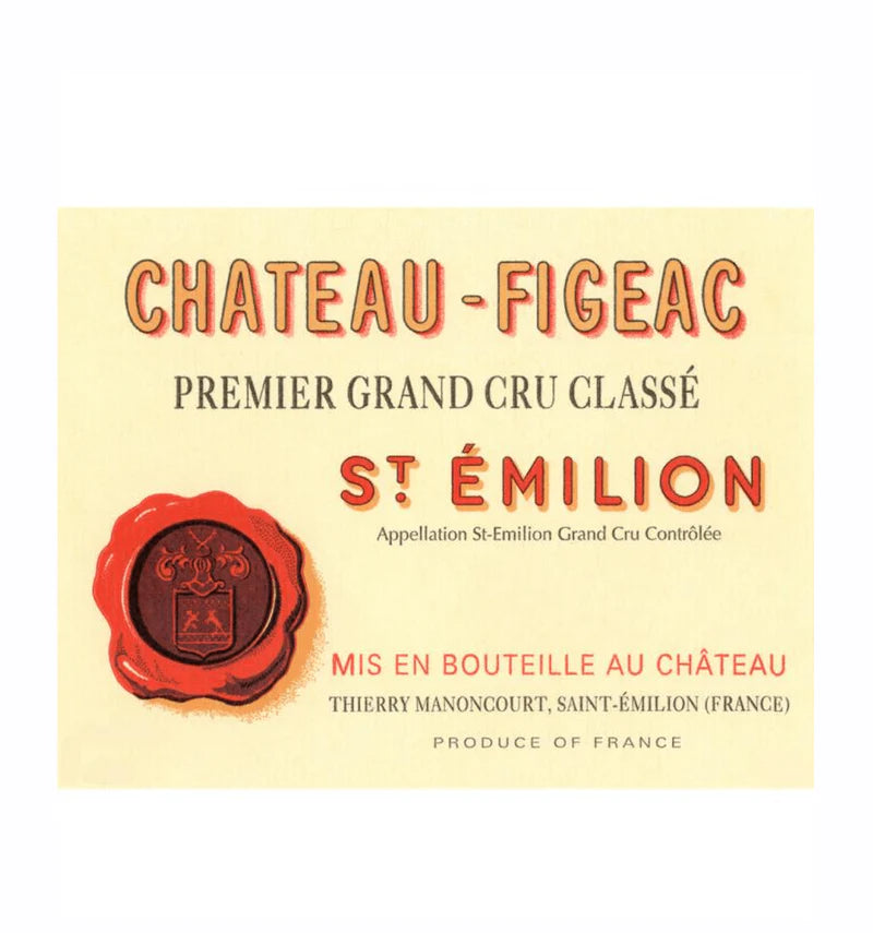 2016 Chateau Figeac, Saint Emilion (750ml)