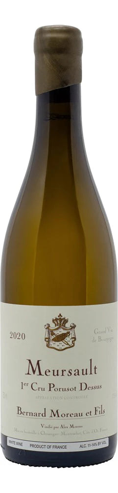 2020 Domaine Bernard Moreau et Fils Meursault 1er Cru Porusot Dessus (750ml)