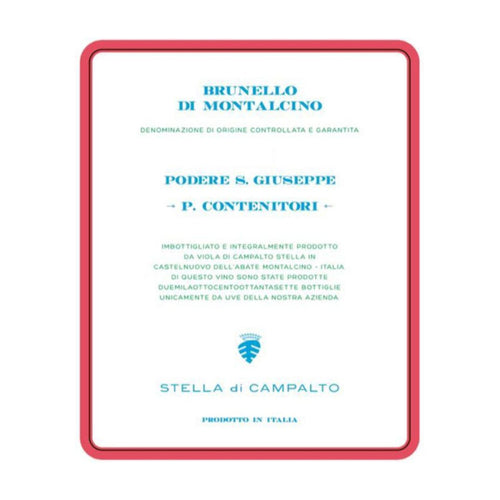 2016 San Giuseppe Brunello di Montalcino Stella di Campalto Piccoli Contenitori (750ml)