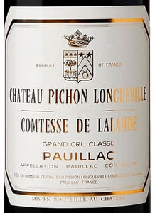 1989 Château Pichon Longueville Comtesse de Lalande, Pauillac (750ml) **