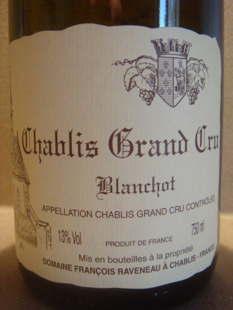 2010 Francois Raveneau Chablis Grand Cru Blanchot (750ml)