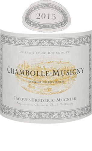 2015 Jacques-Frédéric Mugnier Mugnier Chambolle Musigny (750ml)