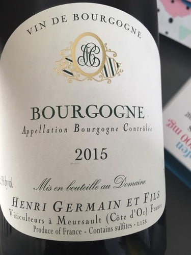2021 Henri Germain et Fils Bourgogne Blanc (750ml)