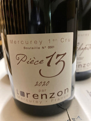 2021 Bruno Lorenzon Mercurey 1er Cru Piece 13 (750ml)