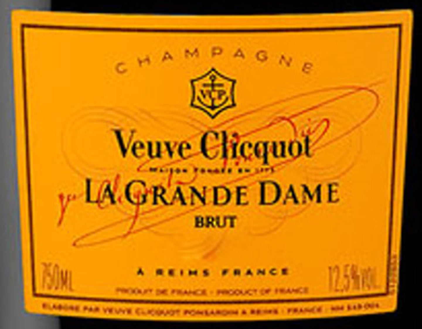 1985 Veuve Clicquot La Grande Dame Champagne (750ml)