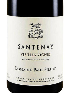 2022 Paul Pillot Santenay Vieilles Vignes Rouge (750ml)