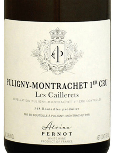 2022 Alvina Pernot Puligny-Montrachet 1er Cru Les Caillerets (750ml)