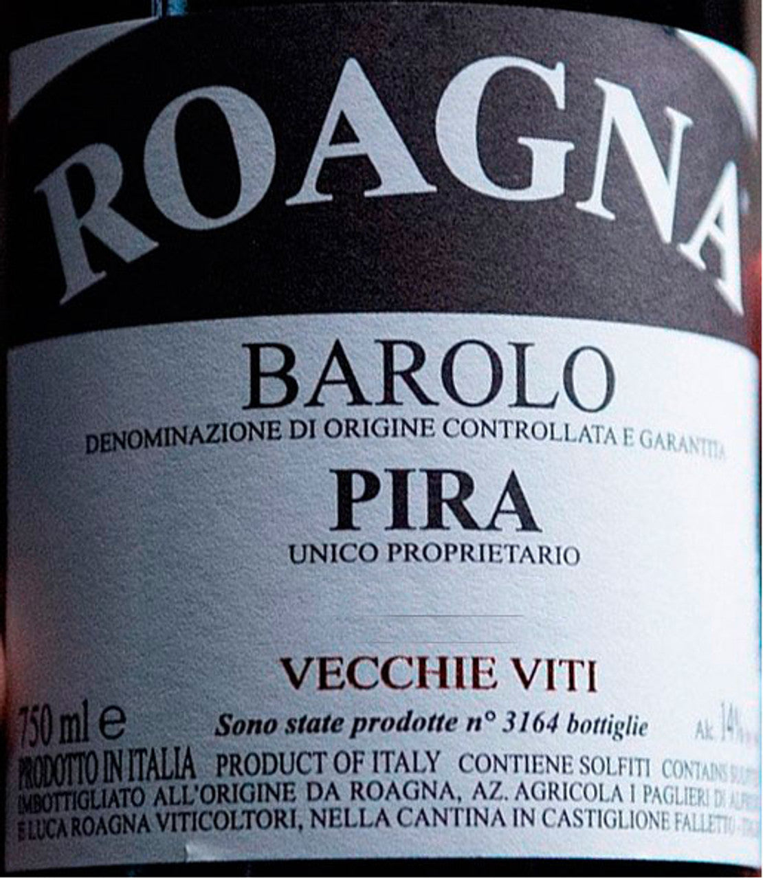 ワイン Roagna Barolo Pira 2012 2012 Roagna Barolo Pira VV (1500ml) – The Wine Club