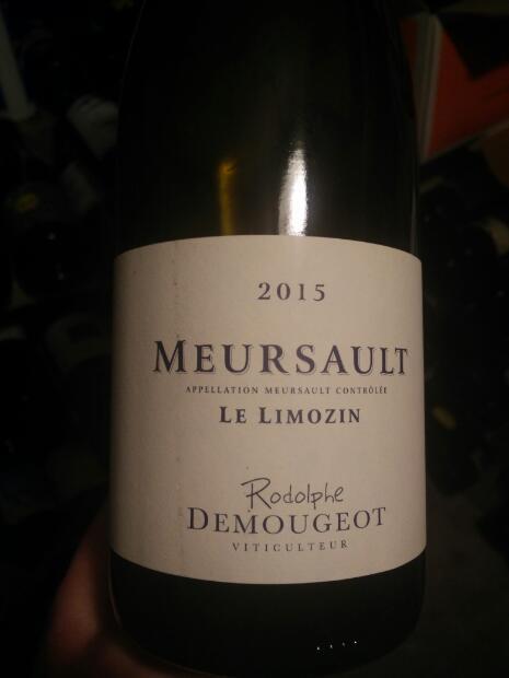 2015 Domaine Rodolphe Demougeot Meursault Le Limozin (750ml)