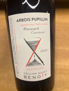 2022 Cellier Saint Benoit Arbois Pupillin Ploussard Chambines (750ml)