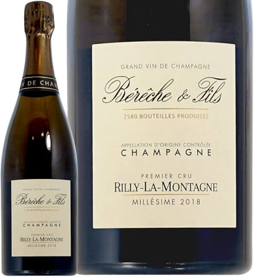 2018 Bérêche et Fils Champagne Premier Cru Rilly-la-Montagne (750ml)
