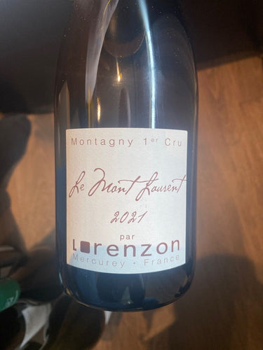 2022 Bruno Lorenzon Montagny 1er Cru Le Mont Laurent Blanc (750ml)