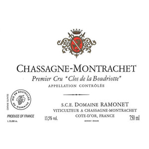 2021 Jean-Claude Ramonet Chassagne Montrachet Clos de la Boudriotte Rouge (750ml)