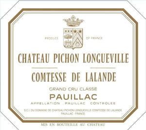 2010 Chateau Pichon Lalande, Pauillac Magnum (1500ml)
