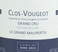 2022 Domaine Anne Gros Clos Vougeot Le Grand Maupertui (750ml)
