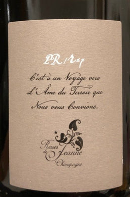 2020 Roses de Jeanne / Cédric Bouchard Champagne PR/R20 (750ml)