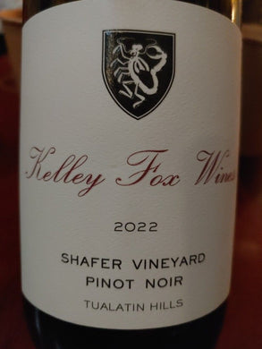 2023 Kelley Fox Wines Pinot Noir Shafer Vineyard (750ml)