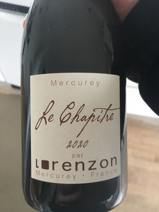 2022 Bruno Lorenzon Mercurey Chapitre Rouge (750ml)