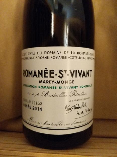 2014 Domaine de la Romanée-Conti Romanée St. Vivant (750ml)