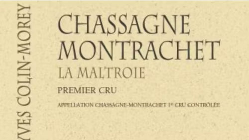 2022 Pierre-Yves Colin-Morey Chassagne-Montrachet 1er Cru La Maltroie (750ml)