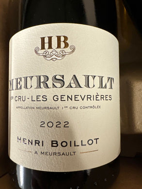 2022 Domaine Henri Boillot Meursault 1er Cru Clos Richemont (750ml)