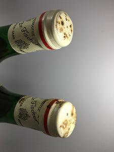 1970 Dr Fischer vorm notar ficher, Ockfener BockStein Spatese (750ml) - signs of seapage