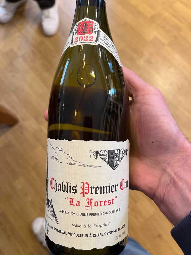 2022 Vincent Dauvissat (René & Vincent) Chablis 1er Cru La Forest (750ml)