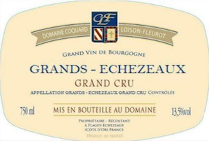 2019 Domaine Coquard Loison-Fleurot Grands Echezeaux (750ml)