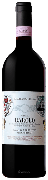 2021 Comm. G.B. Burlotto Barolo (750ml)