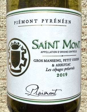 2019 Vignerons de Plaimor 'Les Cepages Preserves' Saint Mont Blanc (750ml)