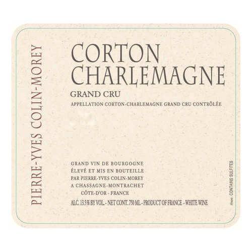 2022 Pierre-Yves Colin-Morey Corton-Charlemagne Grand Cru (750ml)