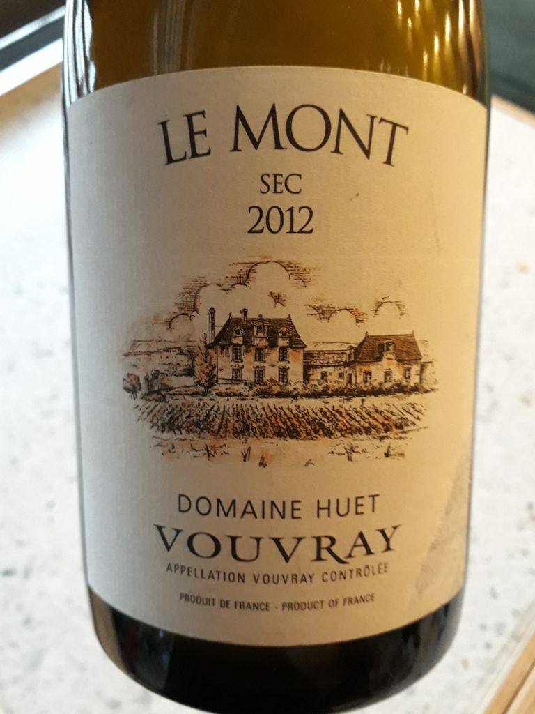 2012 Domaine Huet Vouvray Sec Le Mont (750ml)