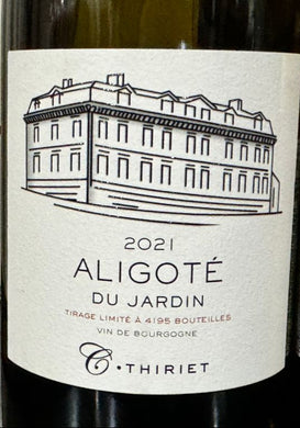 2021 Camille Thiriet Bourgogne-Aligoté du Jardin (750ml)
