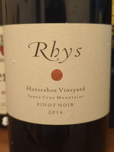2016 Rhys Vineyards "Horseshoe Vineyard" Santa Cruz Mountains Pinot Noir (375ml)
