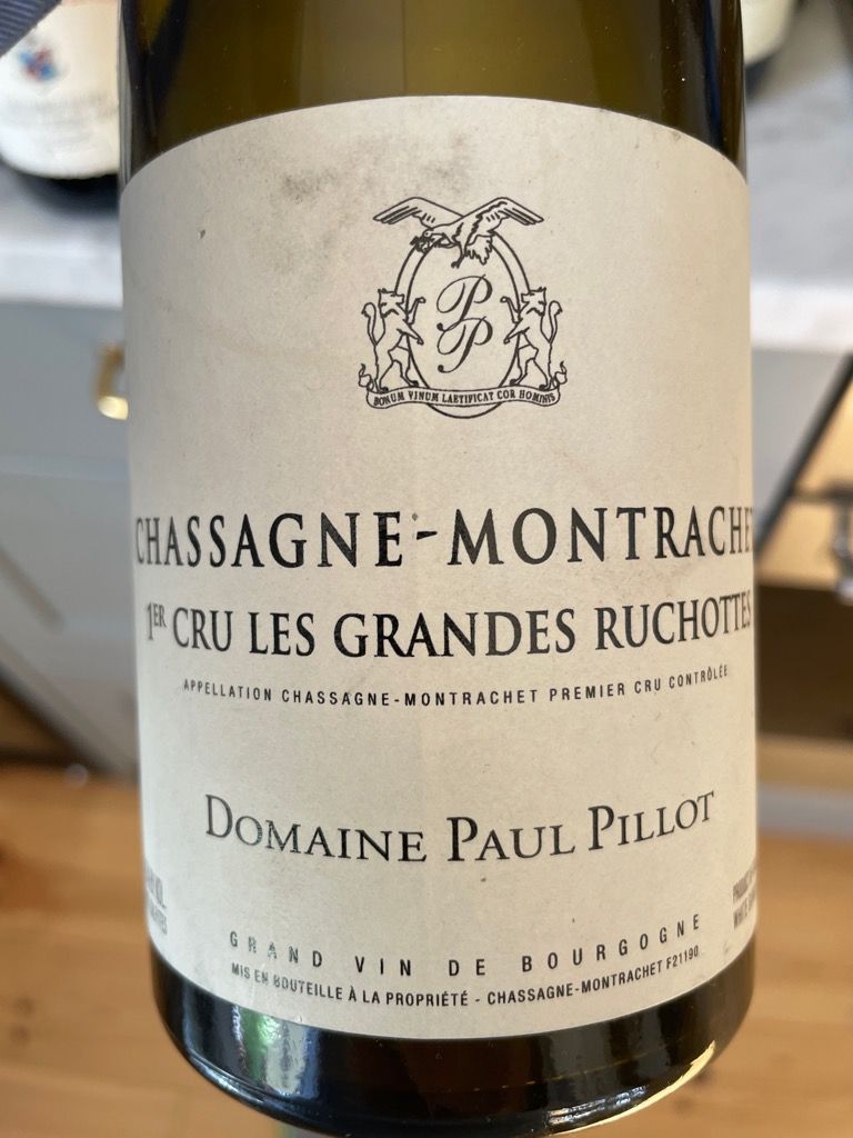 2016 Paul Pillot Chassagne-Montrachet 1er Cru Grandes Ruchottes (1500ml)